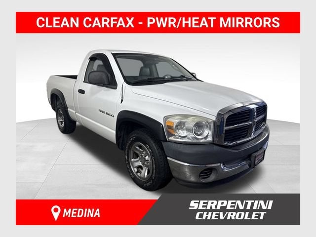 2007 Dodge Ram 1500 ST in White — front three-quarter view