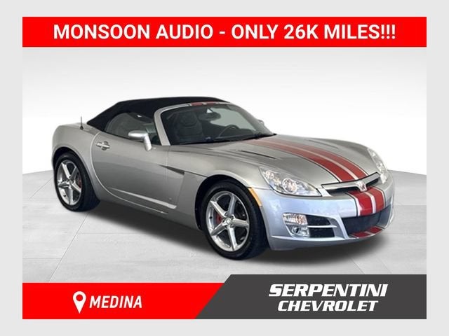 2007 Saturn Sky NA in Silver Pearl — front three-quarter view