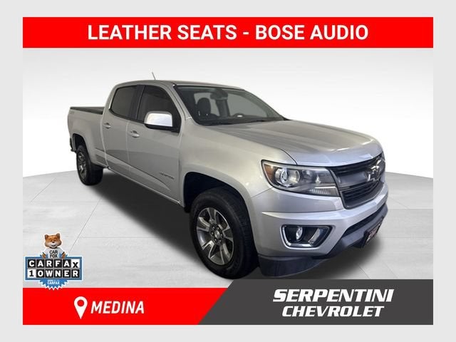 2020 Chevrolet Colorado 4WD Z71 in Silver Ice Metallic — front three-quarter view