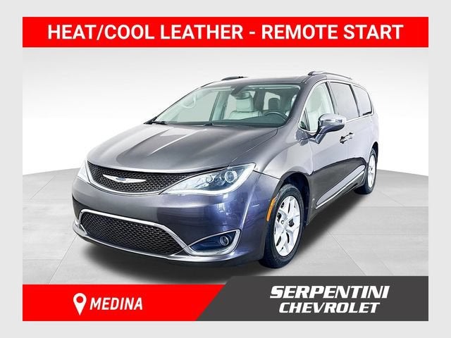 2020 Chrysler Pacifica Limited in Gray — front three-quarter view