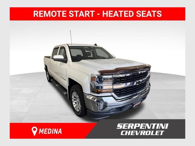 2017 Chevrolet Silverado 1500 LT in Iridescent Pearl Tricoat — front three-quarter view