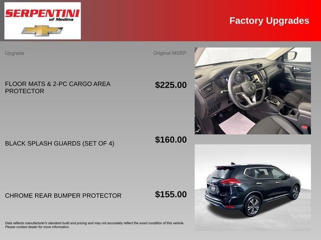 2017 Nissan Rogue — detail view
