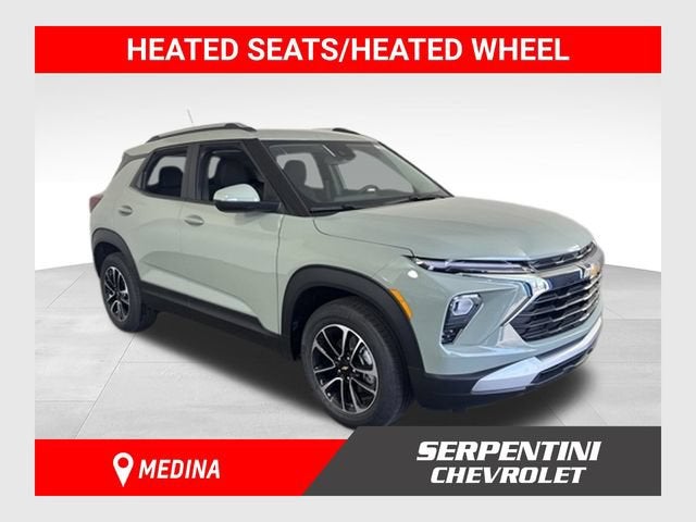 2026 Chevrolet Trailblazer LT in Cacti Green — front three-quarter view