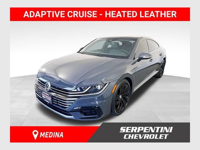 2019 Volkswagen Arteon SEL Premium R-Line in Gray — front three-quarter view